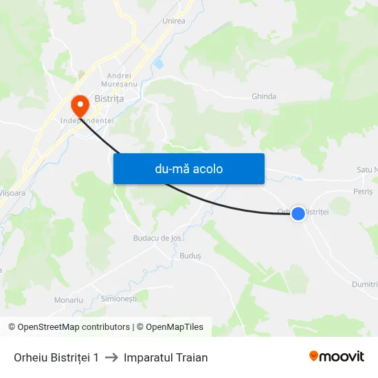 Harta de Orheiu Bistriței 1 către Imparatul Traian