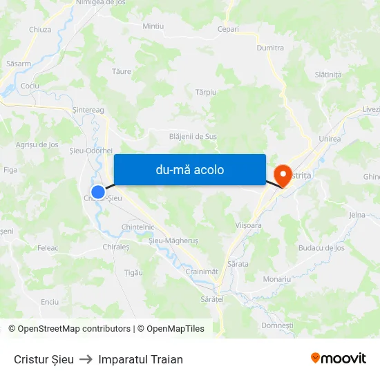 Harta de Cristur Șieu către Imparatul Traian