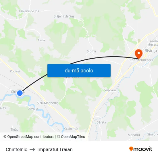 Harta de Chintelnic către Imparatul Traian