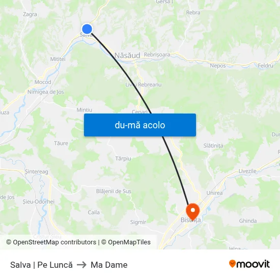 Harta de Salva | Pe Luncă către Ma Dame