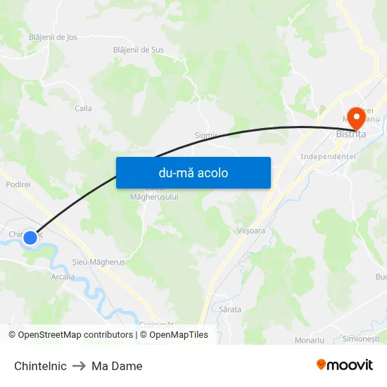 Harta de Chintelnic către Ma Dame