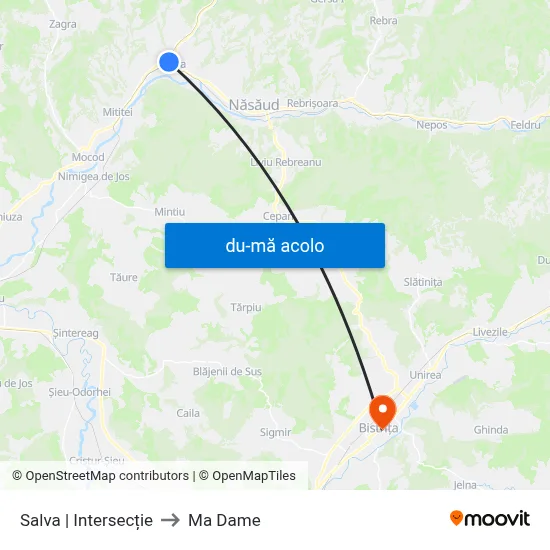 Harta de Salva | Intersecție către Ma Dame