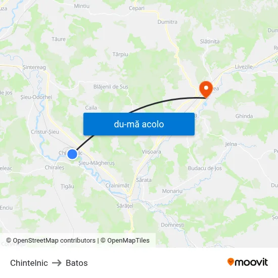 Harta de Chintelnic către Batos