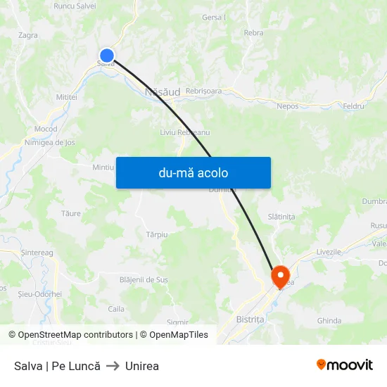 Harta de Salva | Pe Luncă către Unirea
