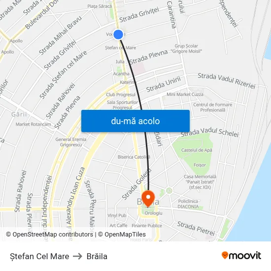 Harta de Ștefan Cel Mare către Brăila