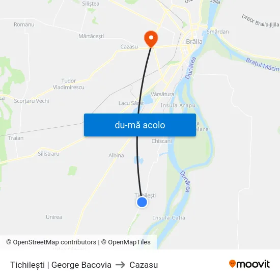 Harta de Tichilești | George Bacovia către Cazasu