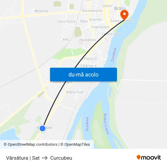 Harta de Vărsătura | Sat către Curcubeu