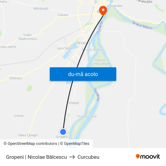Harta de Gropeni | Nicolae Bălcescu către Curcubeu