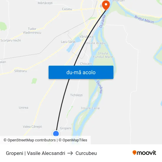 Harta de Gropeni | Vasile Alecsandri către Curcubeu