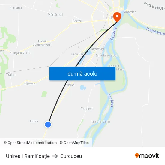 Harta de Unirea | Ramificație către Curcubeu