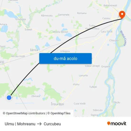 Harta de Ulmu | Mohreanu către Curcubeu