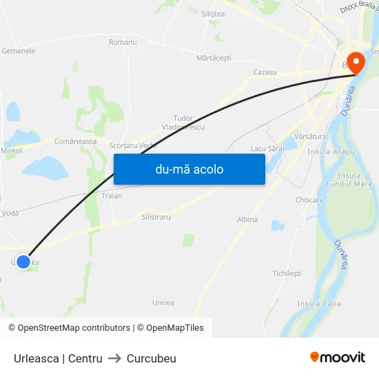 Harta de Urleasca | Centru către Curcubeu