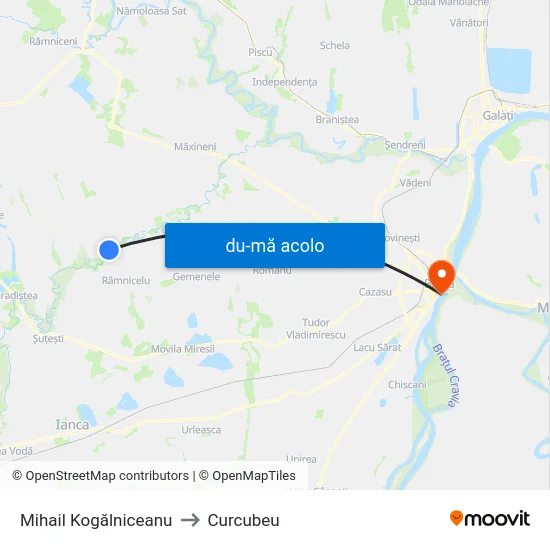 Harta de Mihail Kogălniceanu către Curcubeu