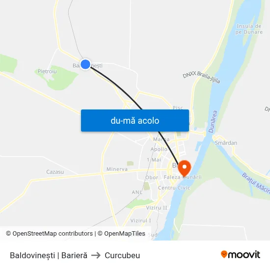 Harta de Baldovinești | Barieră către Curcubeu