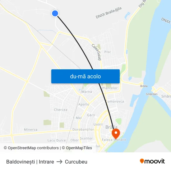 Harta de Baldovinești | Intrare către Curcubeu