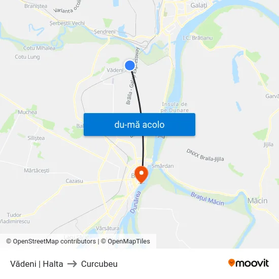 Harta de Vădeni | Halta către Curcubeu
