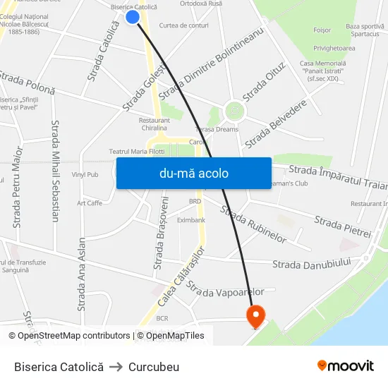 Harta de Biserica Catolică către Curcubeu