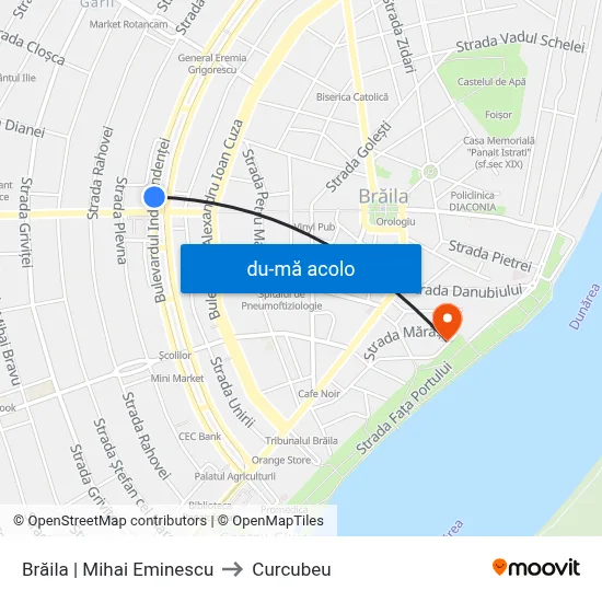 Harta de Brăila | Mihai Eminescu către Curcubeu
