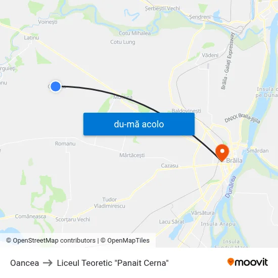 Harta de Oancea către Liceul Teoretic "Panait Cerna"