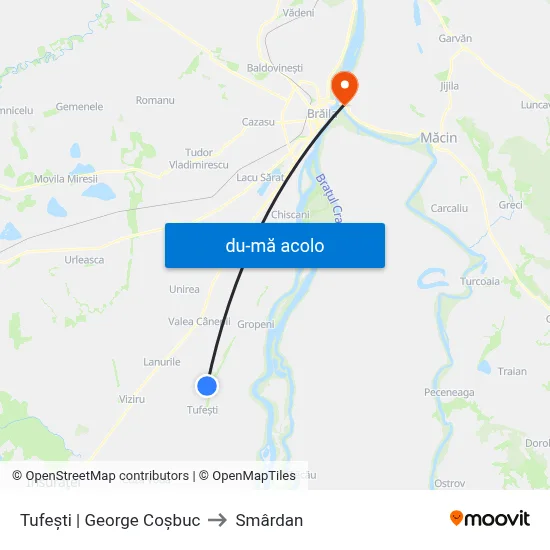 Harta de Tufești | George Coșbuc către Smârdan