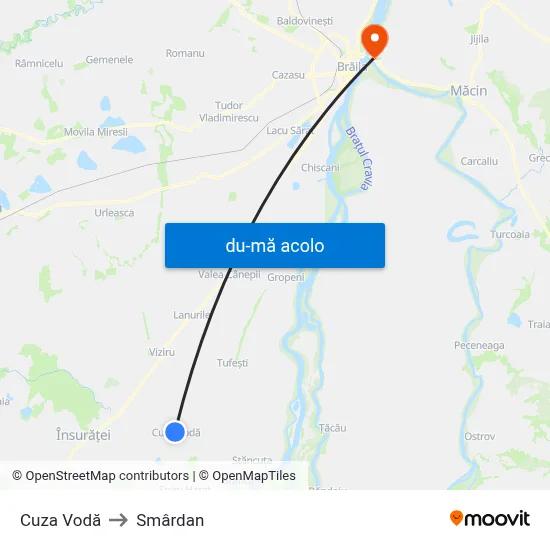 Harta de Cuza Vodă către Smârdan
