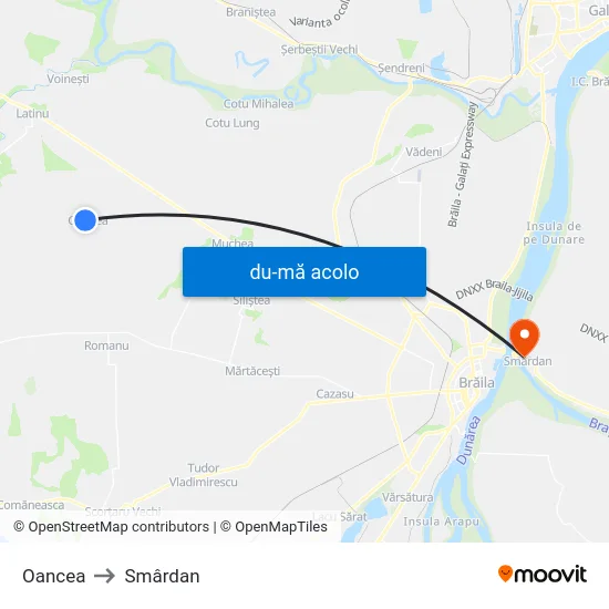 Harta de Oancea către Smârdan