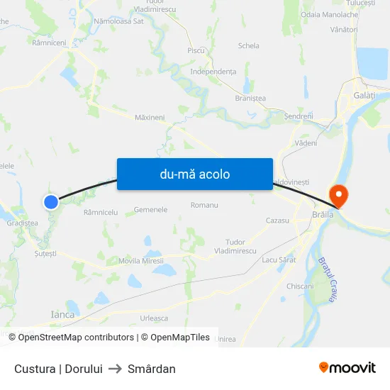 Harta de Custura | Dorului către Smârdan
