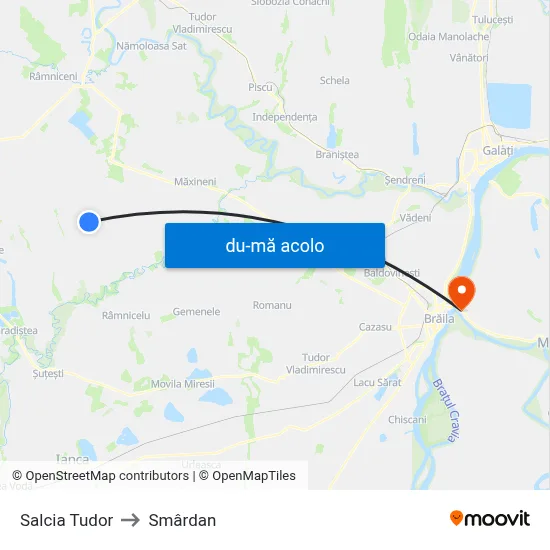 Harta de Salcia Tudor către Smârdan