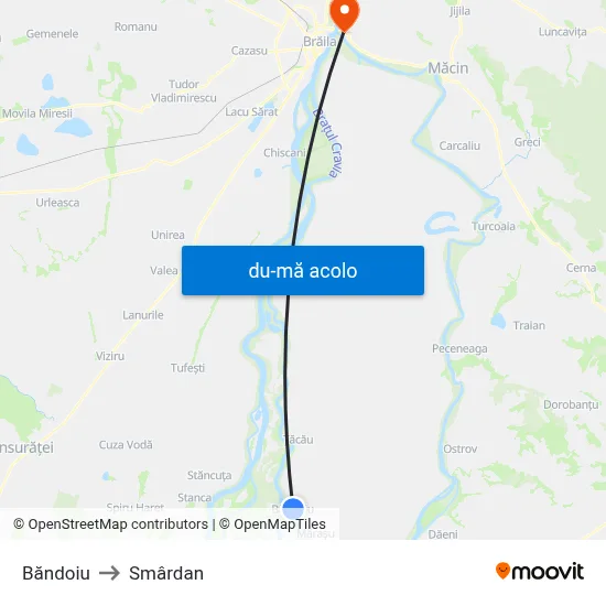 Harta de Băndoiu către Smârdan