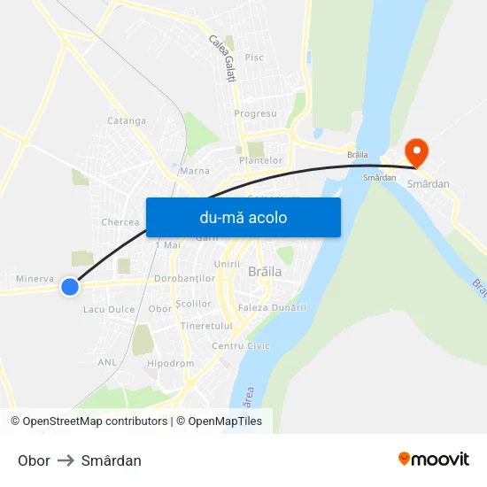 Harta de Obor către Smârdan