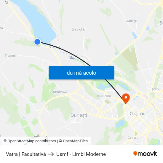 Harta de Vatra | Facultativă către Usmf - Limbi Moderne
