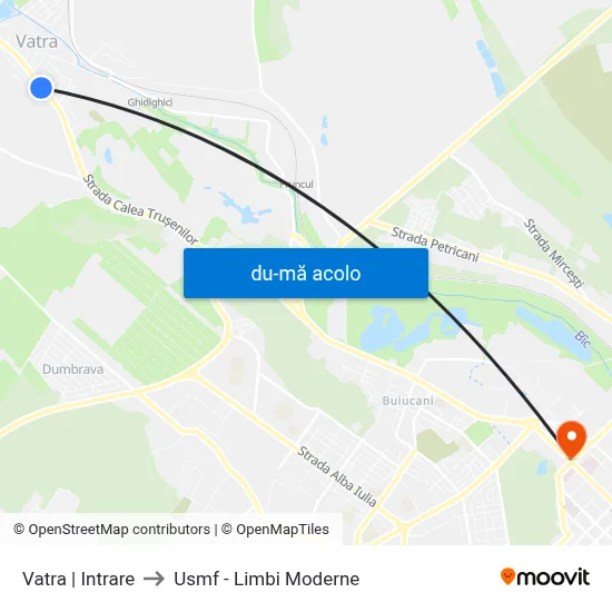 Harta de Vatra | Intrare către Usmf - Limbi Moderne