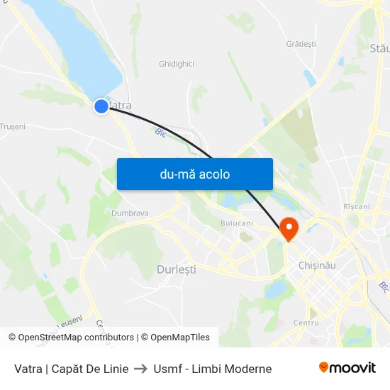 Harta de Vatra | Capăt De Linie către Usmf - Limbi Moderne