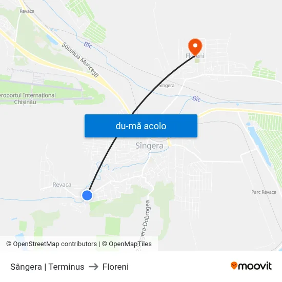 Harta de Sângera | Terminus către Floreni