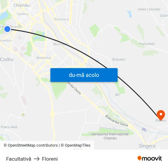 Harta de Facultativă către Floreni