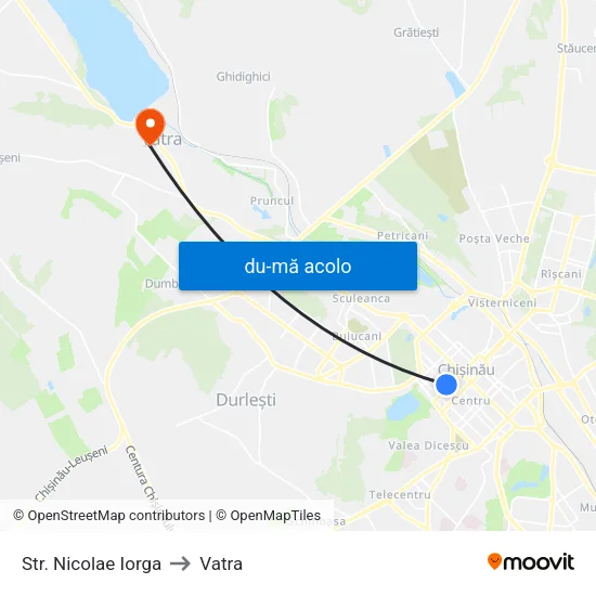 Harta de Str. Nicolae Iorga către Vatra