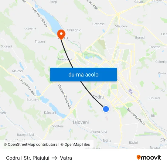 Harta de Codru | Str. Plaiului către Vatra