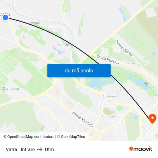 Harta de Vatra | Intrare către Utm