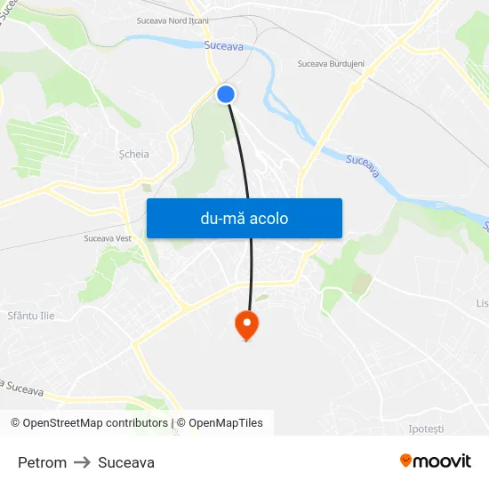 Harta de Petrom către Suceava