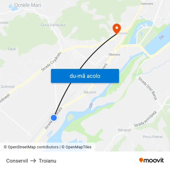 Harta de Conservil către Troianu