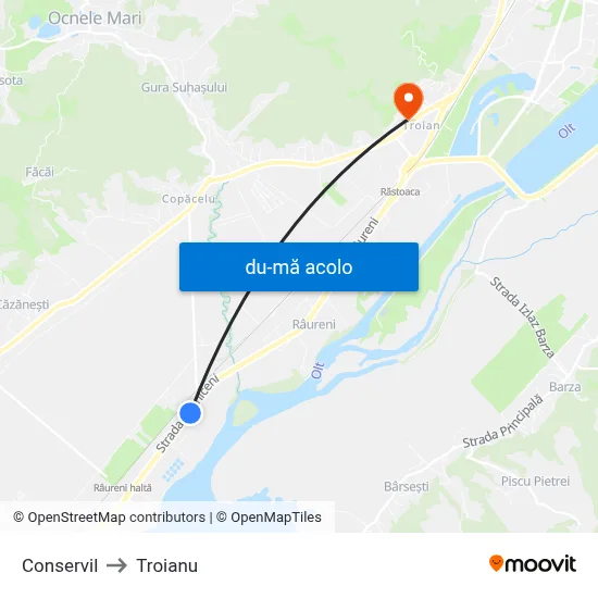 Harta de Conservil către Troianu