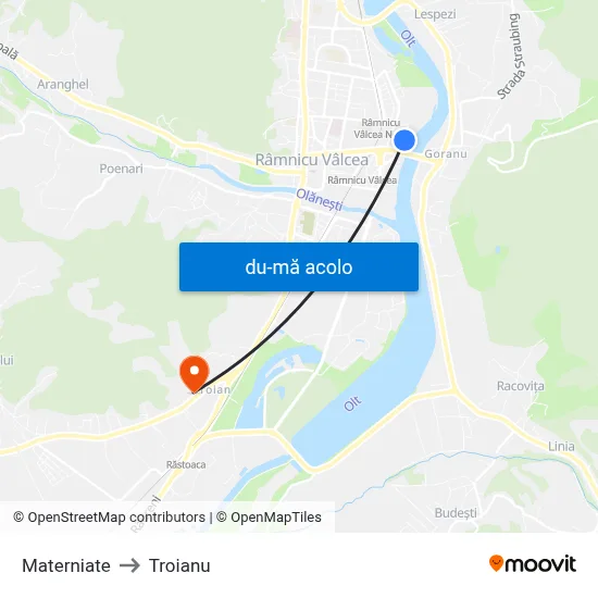 Harta de Materniate către Troianu