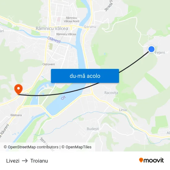 Harta de Livezi către Troianu