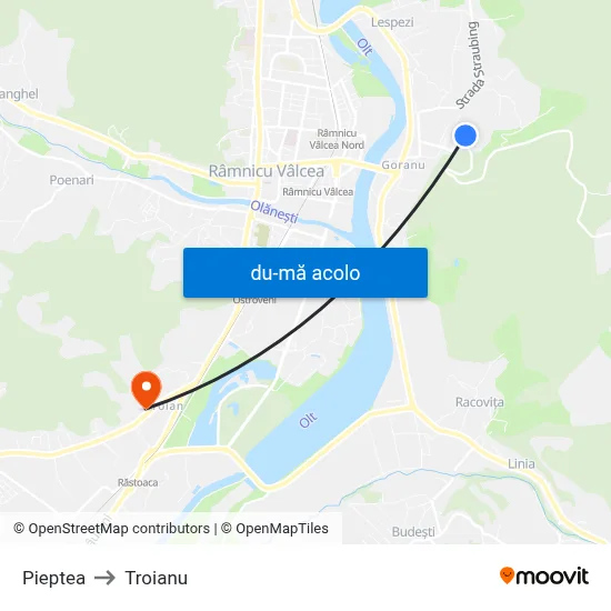 Harta de Pieptea către Troianu