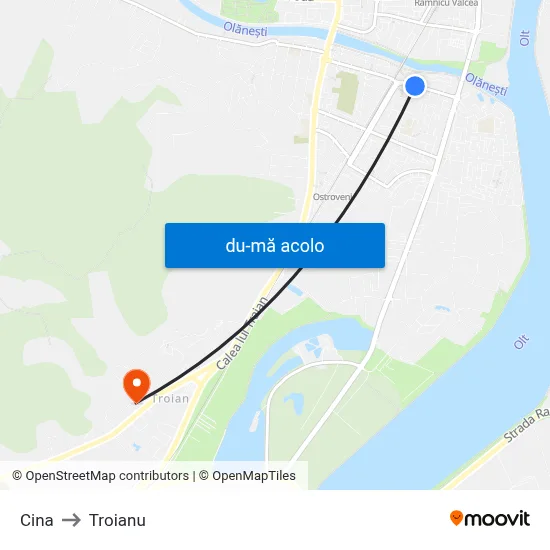 Harta de Cina către Troianu
