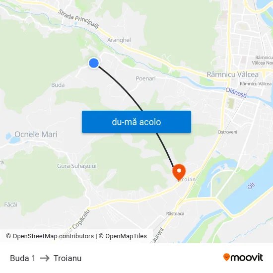 Harta de Buda 1 către Troianu