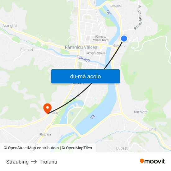 Harta de Straubing către Troianu