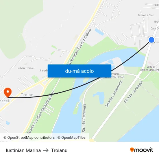 Harta de Iustinian Marina către Troianu