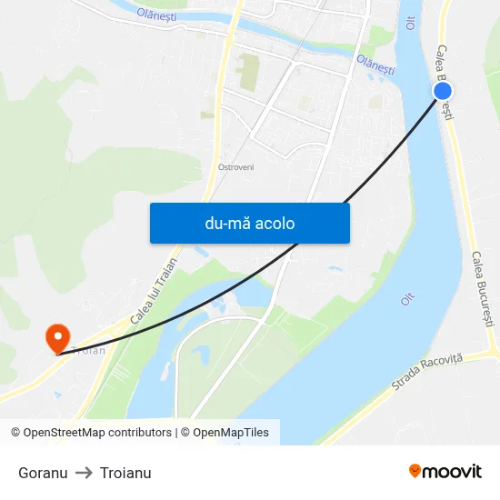 Harta de Goranu către Troianu