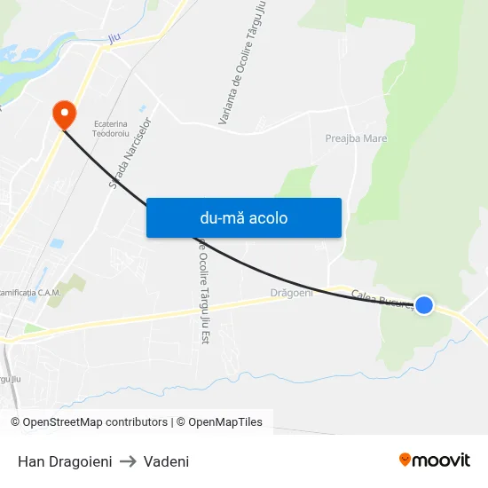 Harta de Han Dragoieni către Vadeni